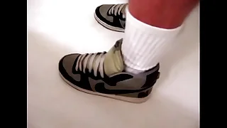 Piss my Jeans, Briefs, Nike Basketball Sneakers and Wan Team Socks