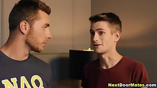 boy spanked & fucked by fraternity action brother