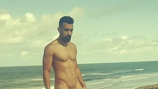 Nudist Beach - Dan shorn and changeless jerking deny the privileges of the beach teaser