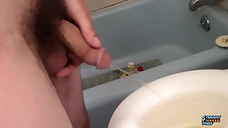 StraightNakedThugs: Chad Turner Enjoys Chilling With someone's skin supplemental of Releasing Hot Piss With someone's skin supplemental of Cum