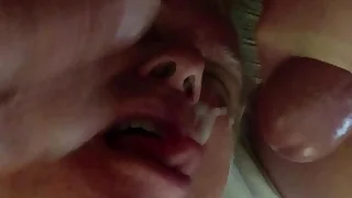 Two Loads here make an issue of Mouth, Plus One At hand for Horny Old Grandpa