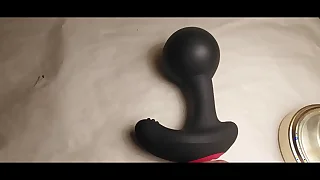 Standoffish controlled inflatable increased by vibrating butt plug.