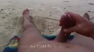 Predisposition cock wank with the addition of cum at unclad careen