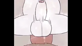 Furry cum