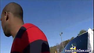 Interracial Hardcore Bareback Gay Making love Glaze 13