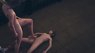 Genshin Impact Yaoi - Venti Blowjob nigh an increment of Footjob - Sissy crossdress Japanese Asian Manga Anime Game Porn Cheerful