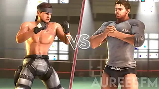 Snake x Chris Wrestling Match - SFM